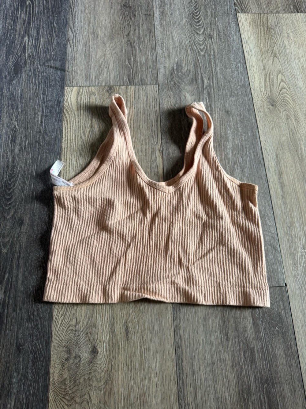 Out from under Ribbed Cropped Tank Top
